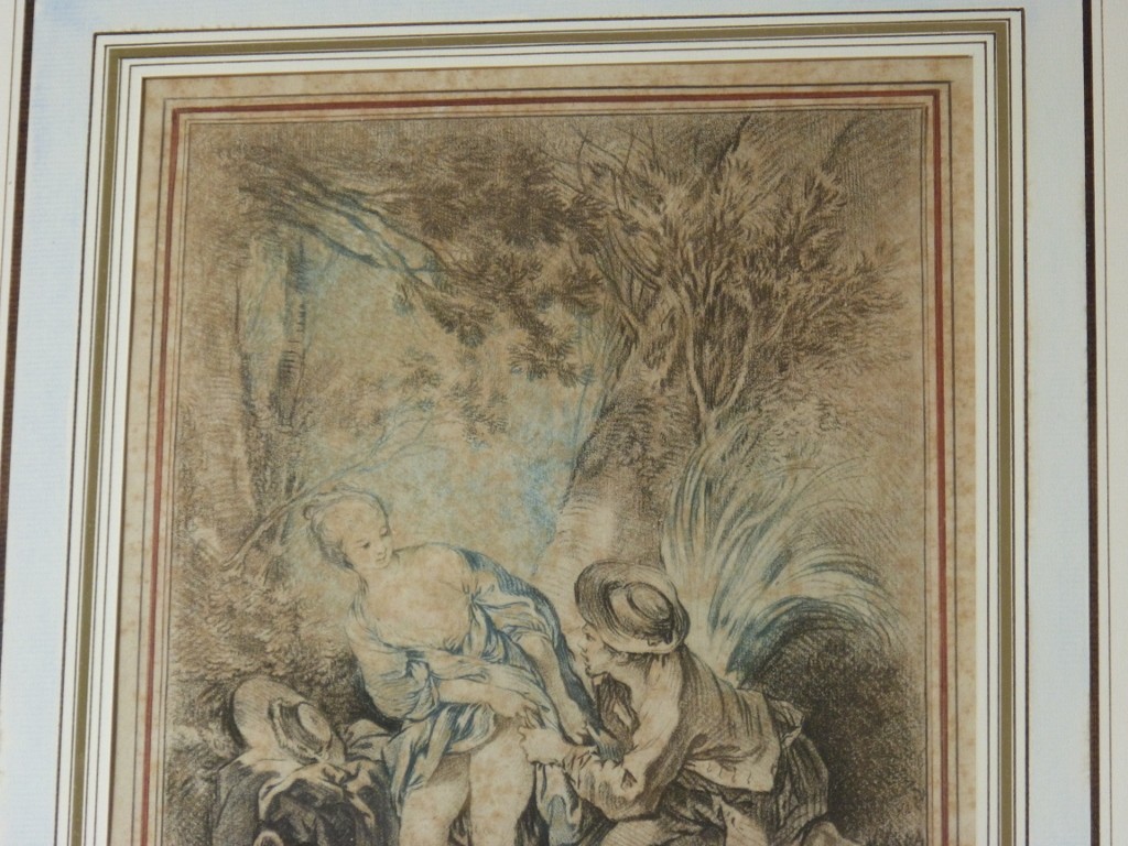 Gravure XVIII ème, d'Après Boucher, Par Demarteau l'Aîné (1)