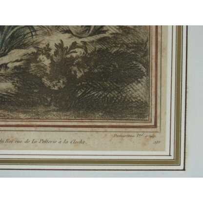 Gravure XVIII ème, d'Après Boucher, Par Demarteau l'Aîné (1)