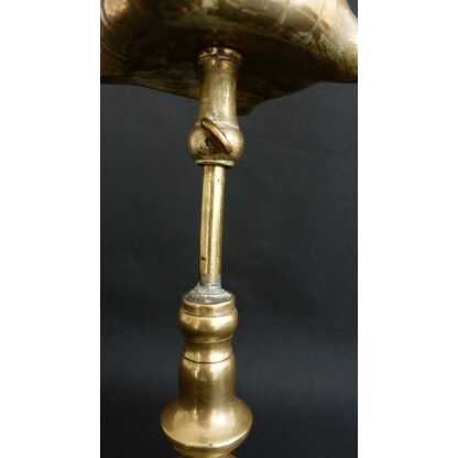 Lampe à Huile Florentine En Bronze, Italie, Fin XVIII ème