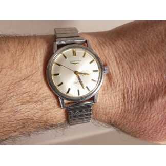 Longines Sport Chief Acier Vers 1963, Montre d'Homme Vintage