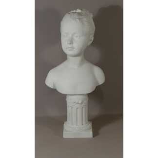 Buste De Louise Brongniart Par Houdon, Biscuit De Porcelaine, Manufacture De Villenauxe, XIX è
