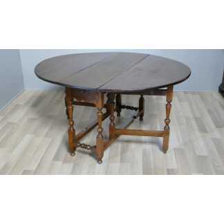 Grande Table Gateleg En Chêne, Angleterre, époque XIX ème