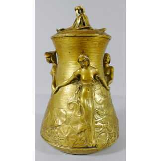 Alexandre Clerget, Brûle Parfum Art Nouveau Ronde De Jeunes Femmes, Siot Decauville Vers 1900