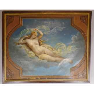 Déesse Dans Les Cieux, Tableau XVIII ème, Projet De Plafond