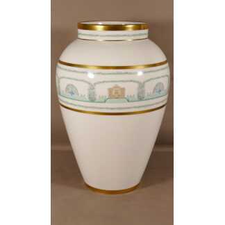 Bernardaud, Folie De Bagatelle, Grand Vase En Porcelaine De Limoges