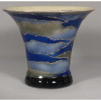 Camille Tharaud Limoges, Vase Cornet En Porcelaine Art Déco