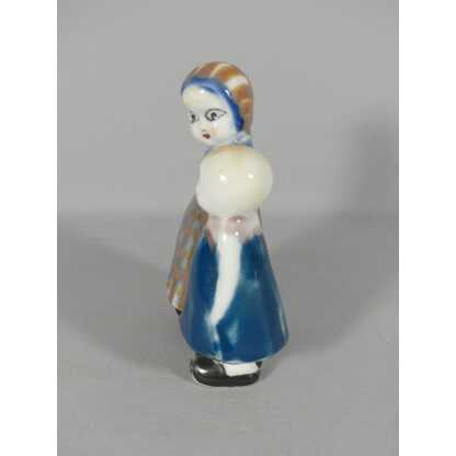 Camille Tharaud Limoges, Rare Statuette Enfants "les Petits Paysans" En Porcelaine Art Déco – Image 4