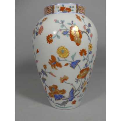 Bernardaud Pondichery, Vase En Porcelaine De Limoges Vers 1980 – Image 2