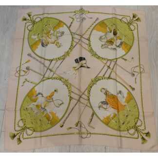 Carré Hermès Foulard En Soie Modèle Amazones, 1968 Françoise Faconnet