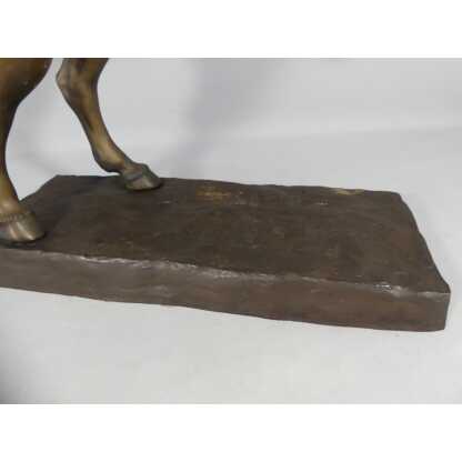 Cheval Cabré En Bronze, Sculpture Des Années 60 – Image 13