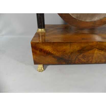 Psyché De Table d'époque Empire En Noyer Et Bronze Doré, Miroir, Coiffeuse, Barbière, Début XIX – Image 18