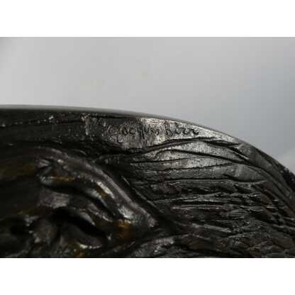 Le Gorille, Bronze Animalier De Jacques Birr Numéroté 33/100, Daté 1986 – Image 3