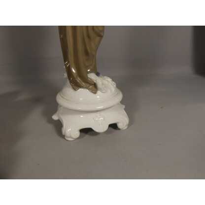 Gibus Et Redon, Limoges XIX ème Siècle, Statuette Femme Drapée Dans Le Goût de la Renaissance – Image 7