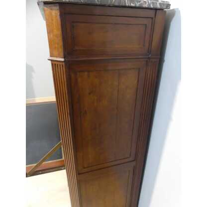 Secrétaire Bureau Louis XVI En Acajou à Pans Coupés époque XVIII ème Siècle – Image 12