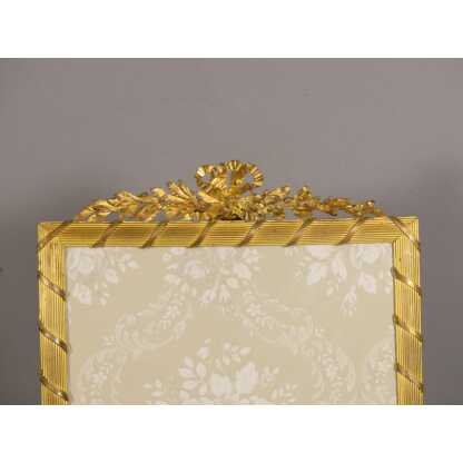 Grand Cadre Photo En Bronze Doré Style Louis XVI Pour Photo 20.5*26 Cm – Image 15