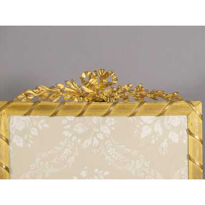 Grand Cadre Photo En Bronze Doré Style Louis XVI Pour Photo 20.5*26 Cm – Image 13