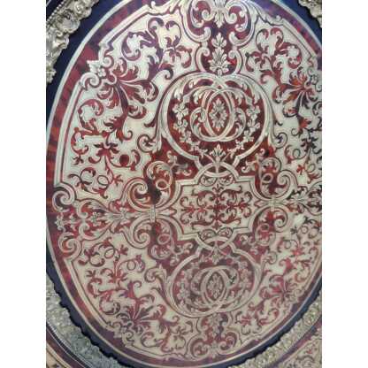 Meuble d'Appui, Buffet Napoléon III En Marqueterie Boulle, époque XIX ème – Image 9