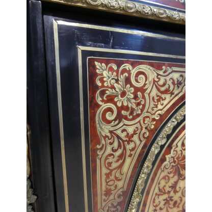 Meuble d'Appui, Buffet Napoléon III En Marqueterie Boulle, époque XIX ème – Image 6