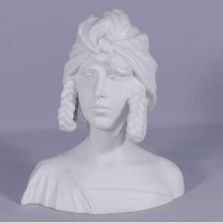 Léopold Savine, La Juive d'Alger, Statuette En Biscuit, Jeune Femme Berbère, époque Début XX èm