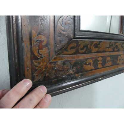 Miroir En Marqueterie Style Languedocien Dans Le Goût Du XVII ème, époque XIX ème – Image 9
