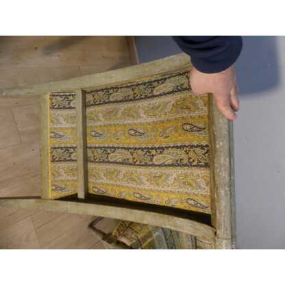 Paire De Bergères Directoire En Bois Laqué Gris, époque XVIII ème Siècle – Image 10