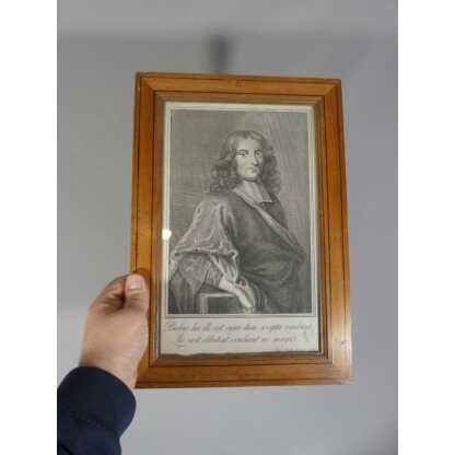 Pierre Bayle Philosophe, Portrait En Gravure Par James Smith Daté 1733, début XVIII ème – Image 3