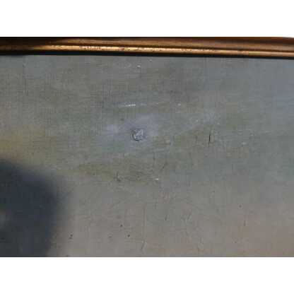 Paysage Italien, Tableau Huile Sur Toile époque XVIII ème à Restaurer – Image 14