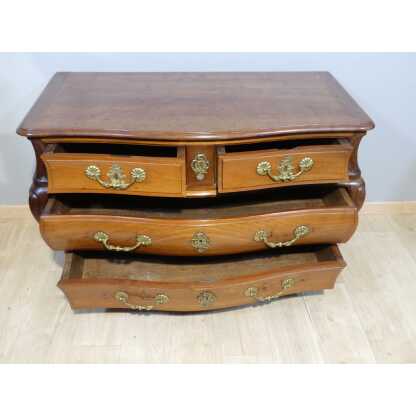 Commode Bordelaise d'époque Louis XV, Acajou Massif XVIII ème Siècle – Image 14