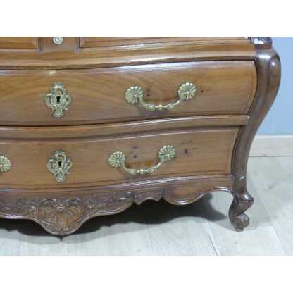 Commode Bordelaise d'époque Louis XV, Acajou Massif XVIII ème Siècle – Image 24