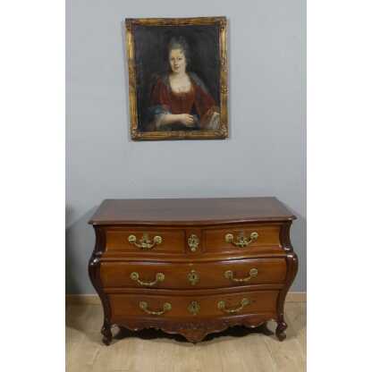 Commode Bordelaise d'époque Louis XV, Acajou Massif XVIII ème Siècle – Image 26