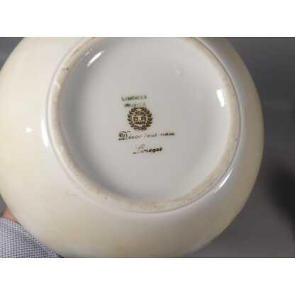Les Roses, Vase Boule En Porcelaine Peinte à La Main Limoges – Image 11