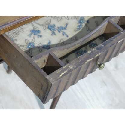 Petite Table Volante De Salon Ou De Chevet En Noyer, époque Louis XVI, Fin XVIII ème Siècle – Image 9