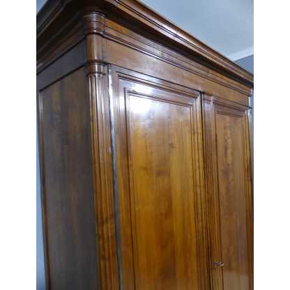 Sobre Armoire Louis XVI à Cannelures En Merisier Massif, époque Fin XIX ème – Image 21