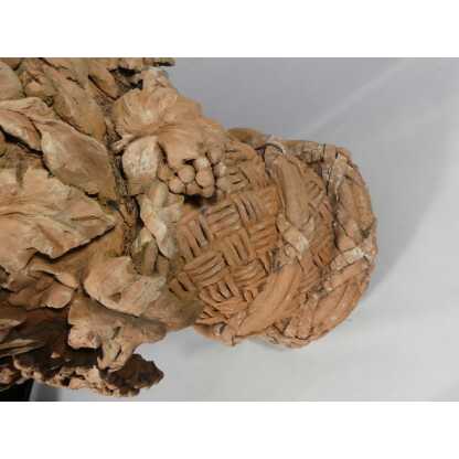 Ornement En Terre Cuite Corbeille De Fruits Et Fleurs Décoration De Jardin, époque Début XX ème – Image 16