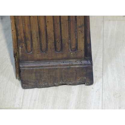 Manteau De Cheminée d'époque Louis XVI En Noyer Sculpté, Fin XVIII ème – Image 10