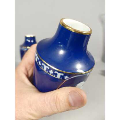 Pâte Sur Pâte, Paire De Vases En Porcelaine De Limoges Par Chaufriasse – Image 7