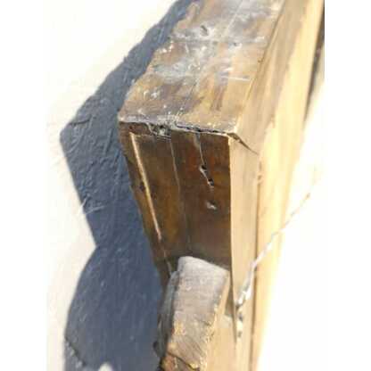 Miroir En Bois De Noyer Sculpté Aux Feuilles d'Acanthe, époque XIX ème – Image 18
