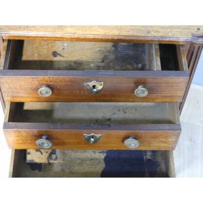 Table Chiffonnière En Acajou d'époque Louis XVI, Fin XVIII ème Siècle – Image 6