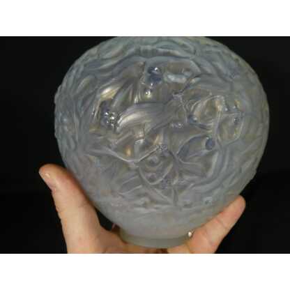 René Lalique, Vase Gui En Verre Opalescent, 1923 – Image 6