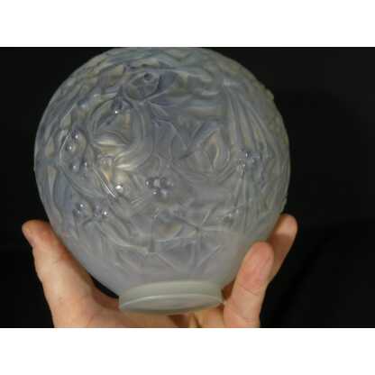 René Lalique, Vase Gui En Verre Opalescent, 1923 – Image 5