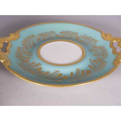 Coupe Couverte Et Son Dormant En Porcelaine De Limoges Peint à La Main Golse – Image 9