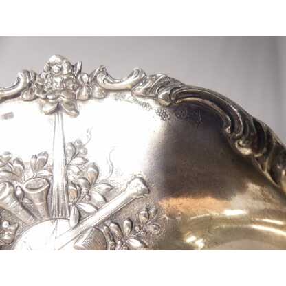 41.5 cm de haut! paire de grands vases en argent massif, 2.45 kg Belle époque 1900 Louis XVI – Image 10