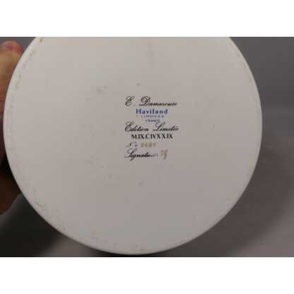 Haviland Dammouse, corbeille ajourée centre de table en porcelaine de Limoges – Image 7