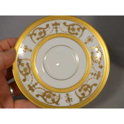 Haviland Impérator, tasse à thé en porcelaine incrustation d'or – Image 6