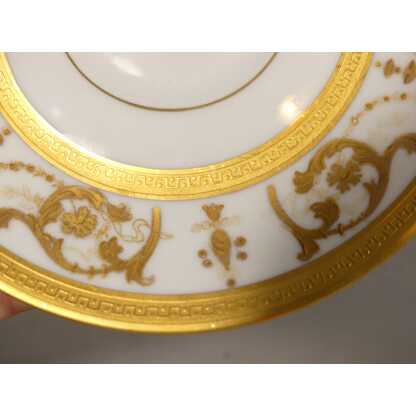 Haviland Impérator, tasse à thé en porcelaine incrustation d'or – Image 5