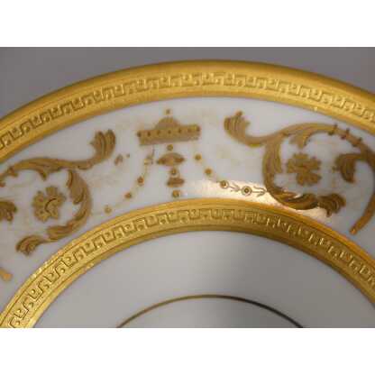 Haviland Impérator, tasse à thé en porcelaine incrustation d'or – Image 4