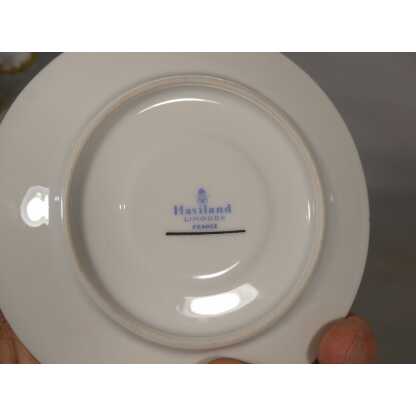Haviland Impérator, tasse à thé en porcelaine incrustation d'or – Image 3