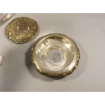 Lerolle Frères, coffret aux pavots en bronze double patine doré argenté, Napoléon III – Image 7