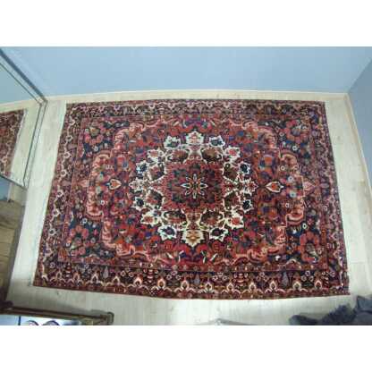 3.05m*2.16m, grand tapis persan en laine vintage des années 70 Bakthiar – Image 2