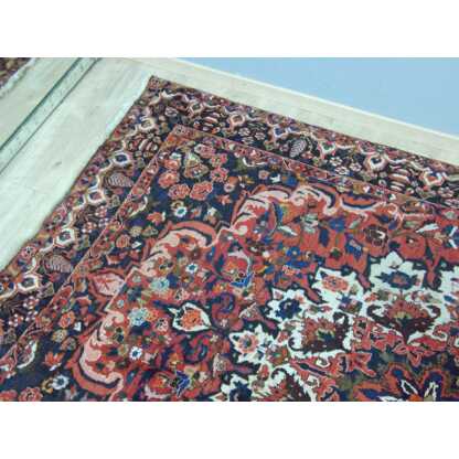 3.05m*2.16m, grand tapis persan en laine vintage des années 70 Bakthiar – Image 6
